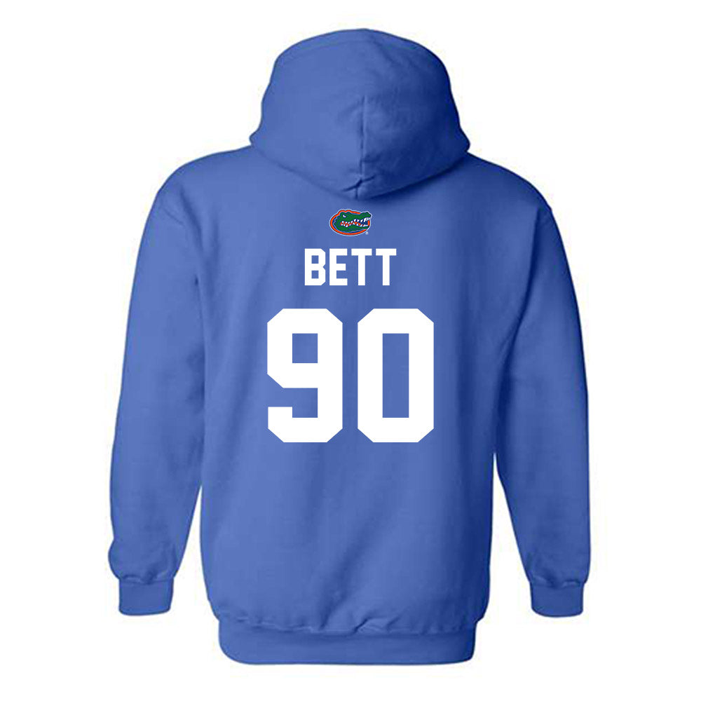 Florida - NCAA Football : Brendan Bett - Replica Shersey Hooded Sweatshirt-1