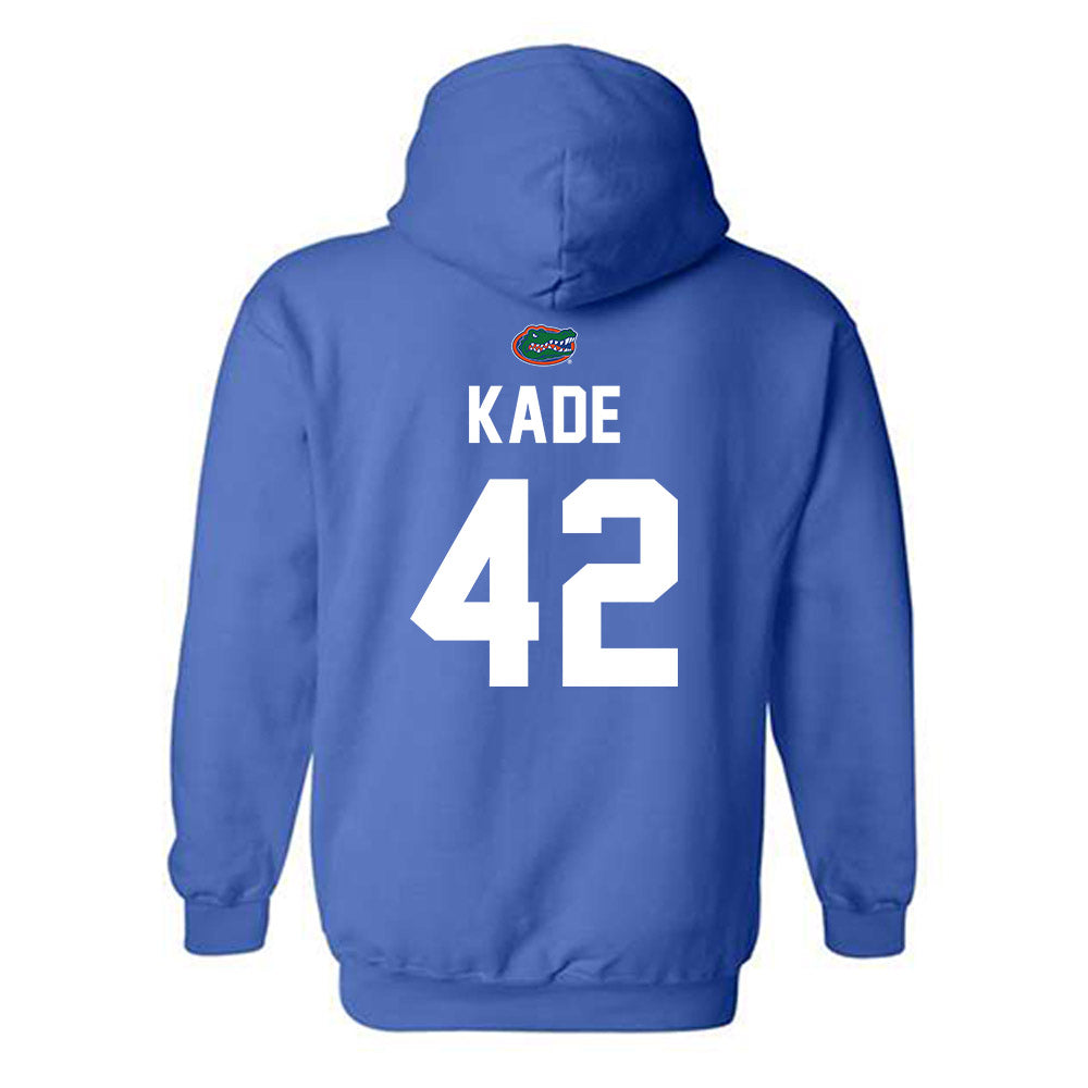Florida - NCAA Football : Matthew Kade - Replica Shersey Hooded Sweatshirt-1