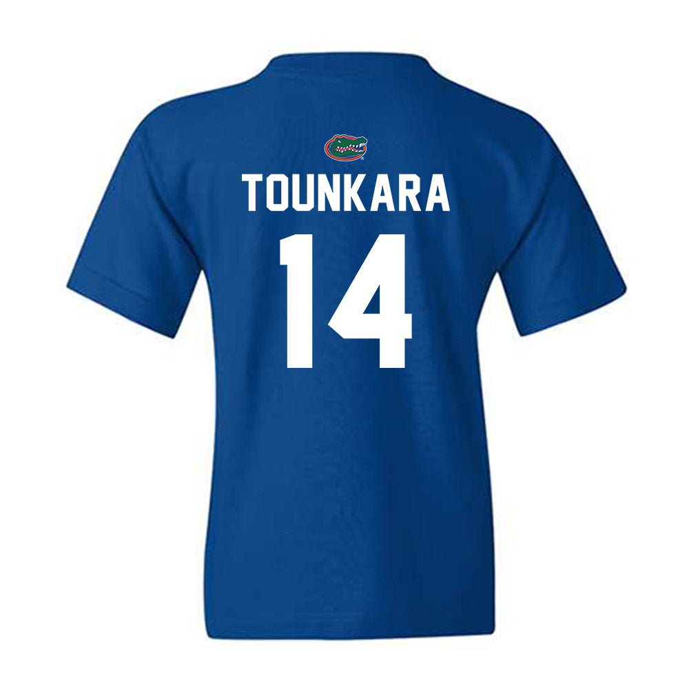 Florida - NCAA Football : Muizz Tounkara - Replica Shersey Youth T-Shirt-1