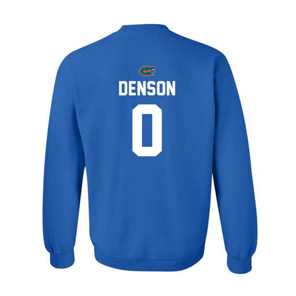 Florida - NCAA Football : Sharif Denson - Replica Shersey Crewneck Sweatshirt-1