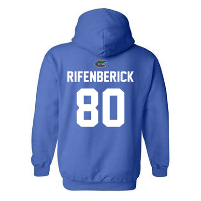 Florida - NCAA Football : Cary Rifenberick - Replica Shersey Hooded Sweatshirt-1