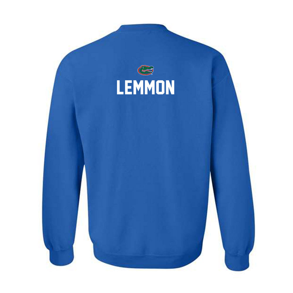 Florida - NCAA Men's Track & Field : Jacob Lemmon - Replica Shersey Crewneck Sweatshirt