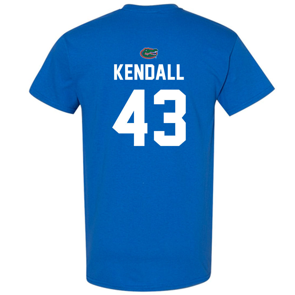 Florida - NCAA Baseball : Jacob Kendall - Replica Shersey T-Shirt-1