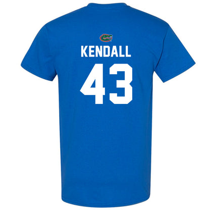 Florida - NCAA Baseball : Jacob Kendall - Replica Shersey T-Shirt-1