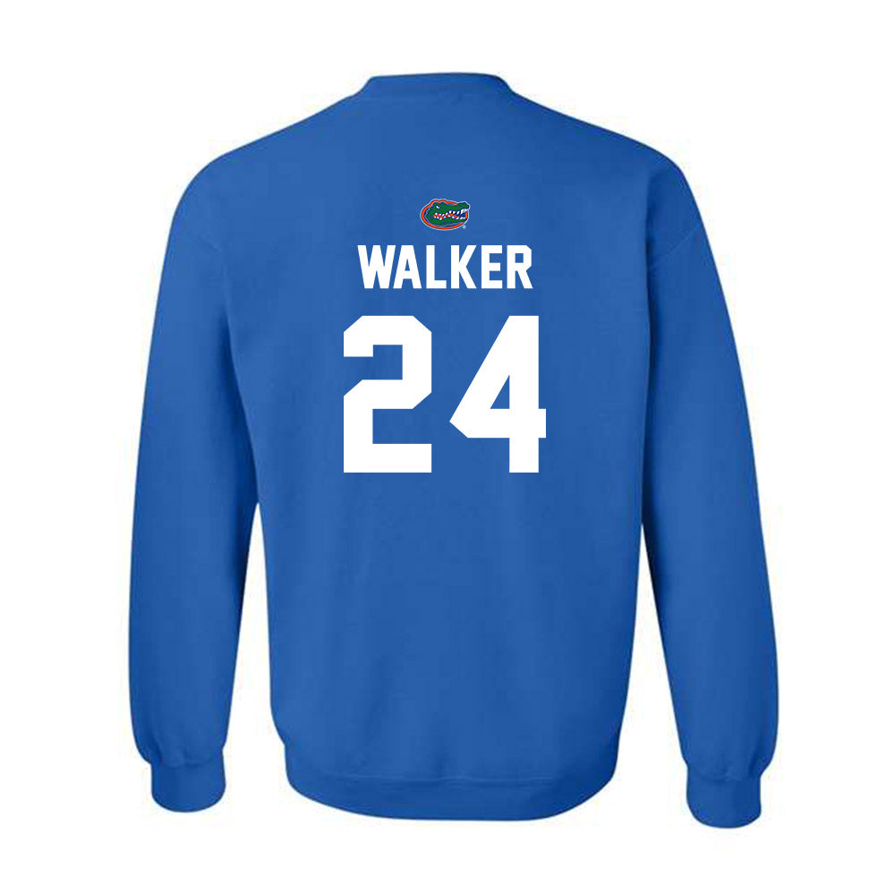 Florida - NCAA Softball : Madison Walker - Replica Shersey Crewneck Sweatshirt-1