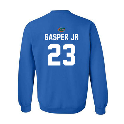 Florida - NCAA Football : Chad Gasper Jr - Replica Shersey Crewneck Sweatshirt-1