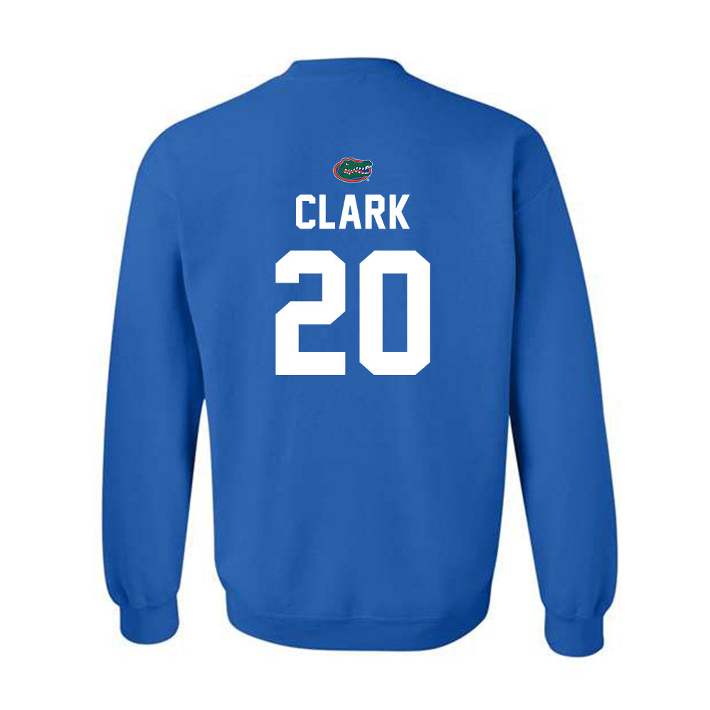 Florida - NCAA Football : Waltez Duke Clark - Replica Shersey Crewneck Sweatshirt-1