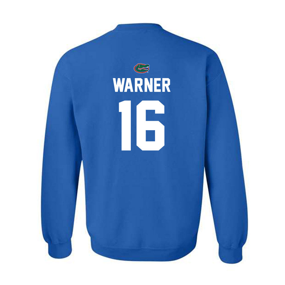 Florida - NCAA Football : Aidan Warner - Replica Shersey Crewneck Sweatshirt-1