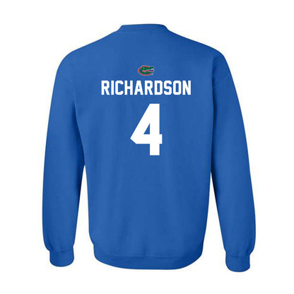 Florida - NCAA Women's Lacrosse : Kennedy Richardson - Replica Shersey Crewneck Sweatshirt-1