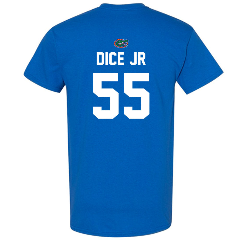 Florida - NCAA Football : Tavaris TJ Dice Jr - Replica Shersey T-Shirt-1