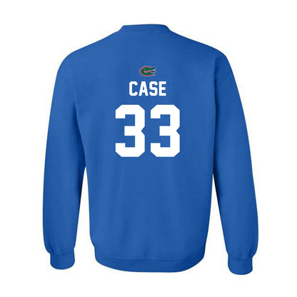Florida - NCAA Football : Brian Case - Replica Shersey Crewneck Sweatshirt-1