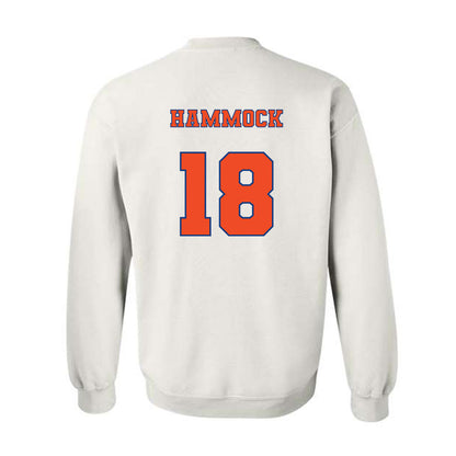 Florida - NCAA Softball : Kara Hammock - Replica Shersey Crewneck Sweatshirt-1