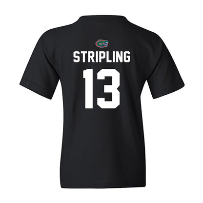 Florida - NCAA Baseball : Landon Stripling - Sports Shersey Youth T-Shirt-1