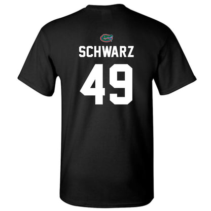 Florida - NCAA Baseball : Colton Schwarz - Sports Shersey T-Shirt-1