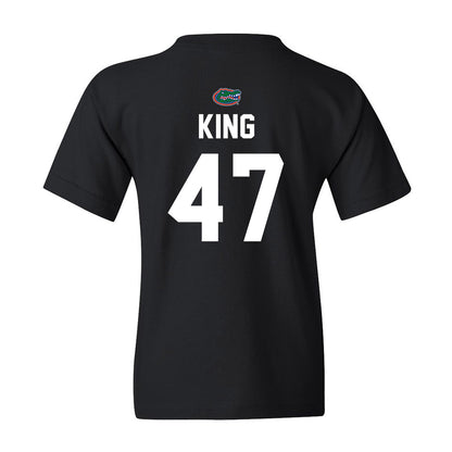 Florida - NCAA Baseball : Aidan King - Sports Shersey Youth T-Shirt