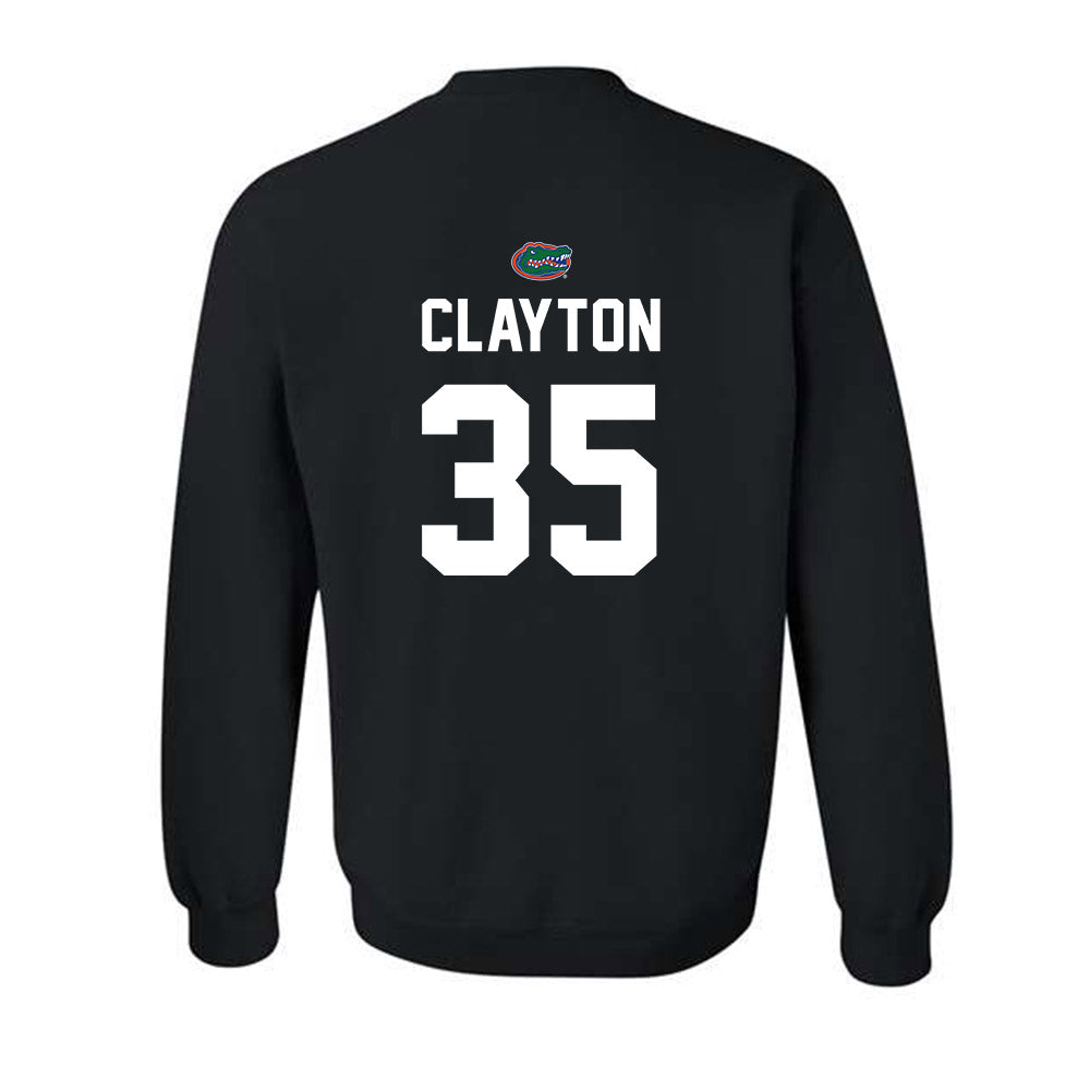 Florida - NCAA Baseball : Brock Clayton - Sports Shersey Crewneck Sweatshirt-1