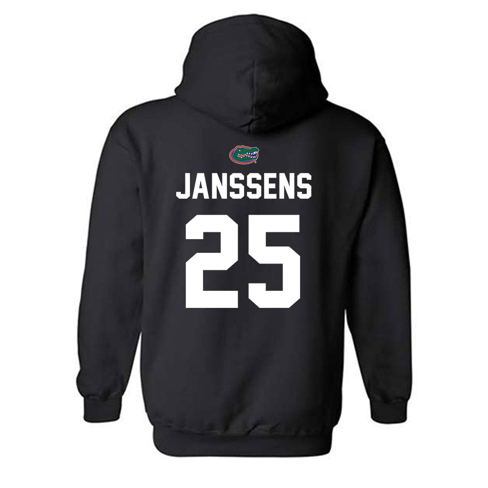 Florida - NCAA Baseball : niko janssens - Sports Shersey Hooded Sweatshirt-1