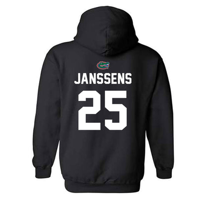Florida - NCAA Baseball : niko janssens - Sports Shersey Hooded Sweatshirt-1