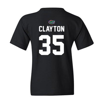 Florida - NCAA Baseball : Brock Clayton - Sports Shersey Youth T-Shirt-1