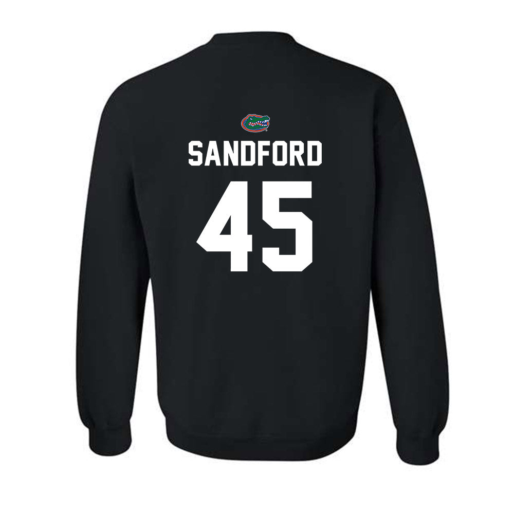 Florida - NCAA Baseball : Schuyler Sandford - Sports Shersey Crewneck Sweatshirt