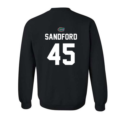 Florida - NCAA Baseball : Schuyler Sandford - Sports Shersey Crewneck Sweatshirt