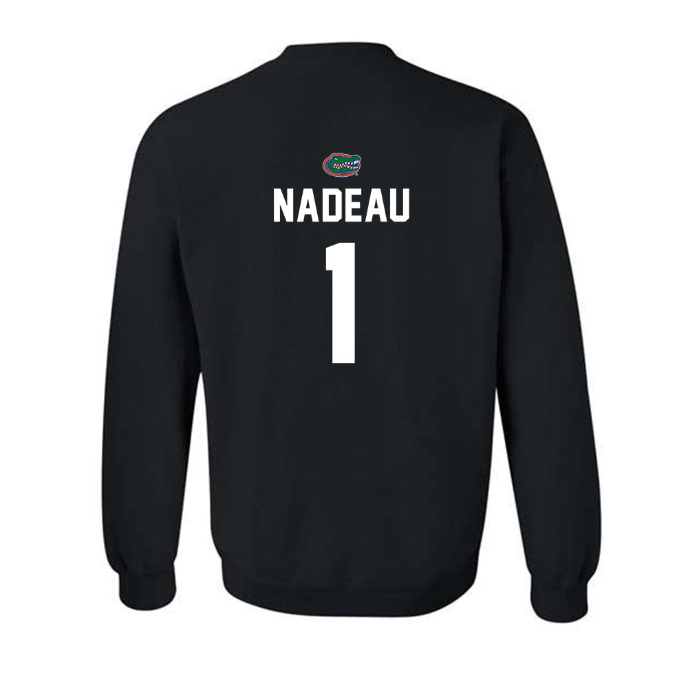 Florida - NCAA Baseball : Justin Nadeau - Sports Shersey Crewneck Sweatshirt