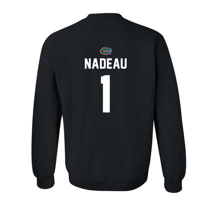 Florida - NCAA Baseball : Justin Nadeau - Sports Shersey Crewneck Sweatshirt