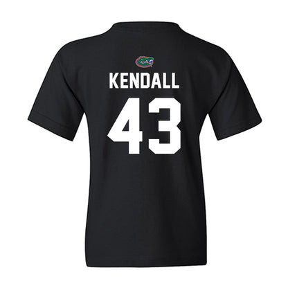 Florida - NCAA Baseball : Jacob Kendall - Sports Shersey Youth T-Shirt-1