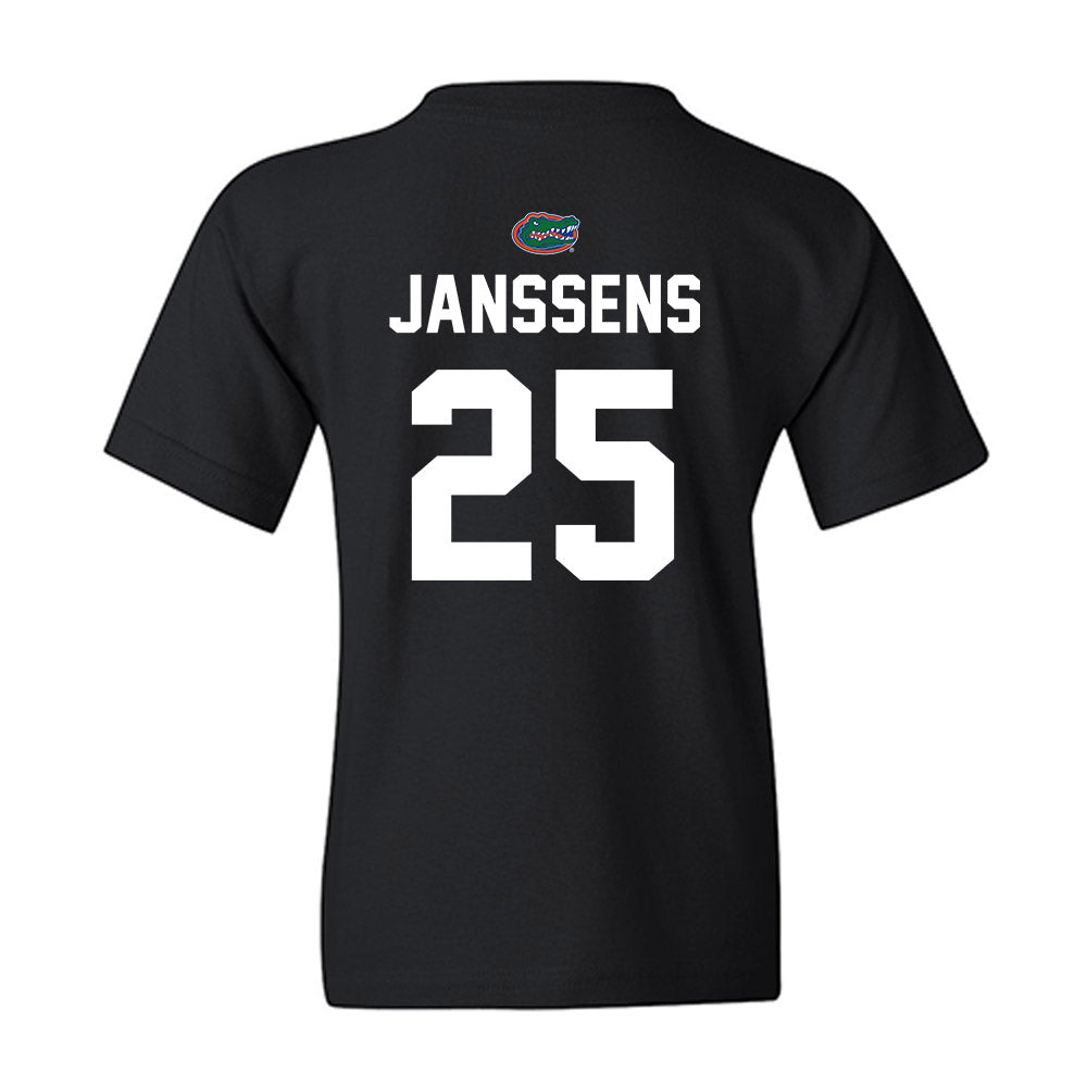 Florida - NCAA Baseball : niko janssens - Sports Shersey Youth T-Shirt-1