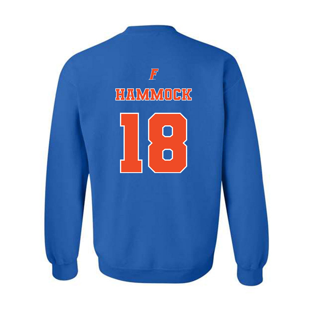 Florida - NCAA Softball : Kara Hammock - Sports Shersey Crewneck Sweatshirt-1