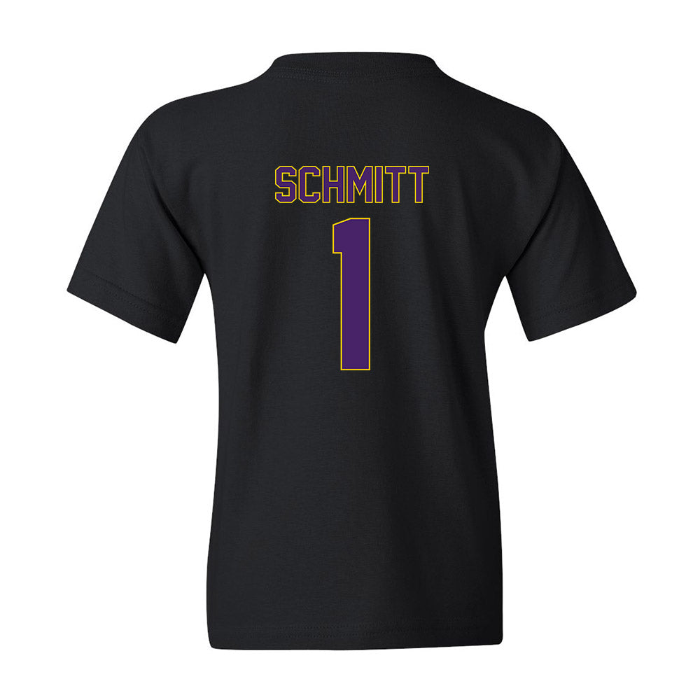 Northern Iowa - NCAA Men's Basketball : Cael Schmitt - Youth T-Shirt