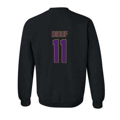 Northern Iowa - NCAA Men's Basketball : Ismael Diouf - Fashion Shersey Crewneck Sweatshirt-1