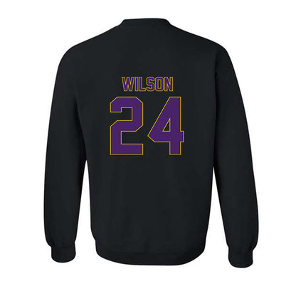 Northern Iowa - NCAA Men's Basketball : Jalen Wilson - Fashion Shersey Crewneck Sweatshirt-1