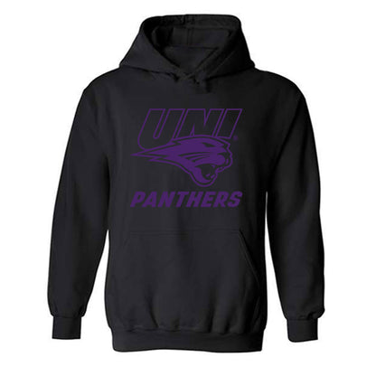 Northern Iowa - NCAA Men's Basketball : Jalen Wilson - Fashion Shersey Hooded Sweatshirt-0