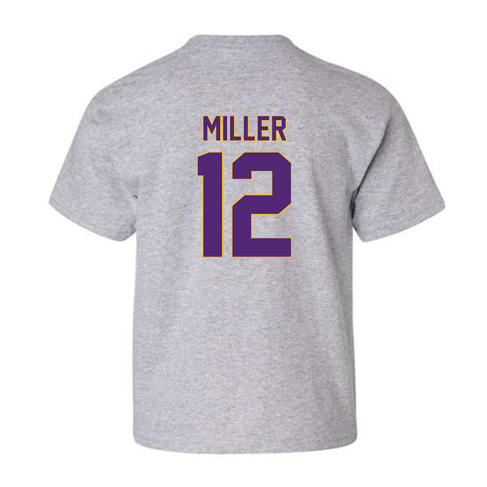 Northern Iowa - NCAA Men's Basketball : Charlie Miller - Youth T-Shirt