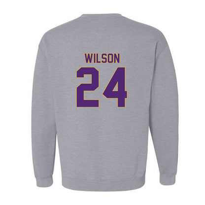 Northern Iowa - NCAA Men's Basketball : Jalen Wilson - Fashion Shersey Crewneck Sweatshirt-1