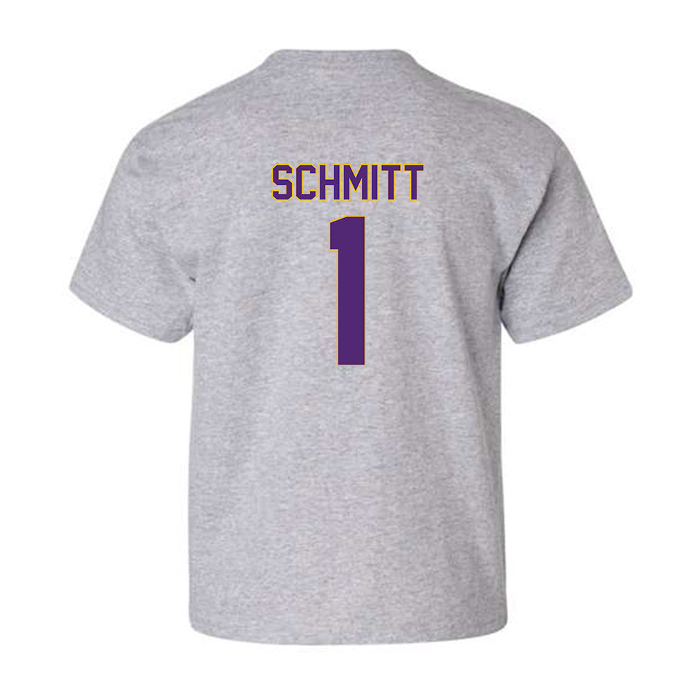 Northern Iowa - NCAA Men's Basketball : Cael Schmitt - Youth T-Shirt