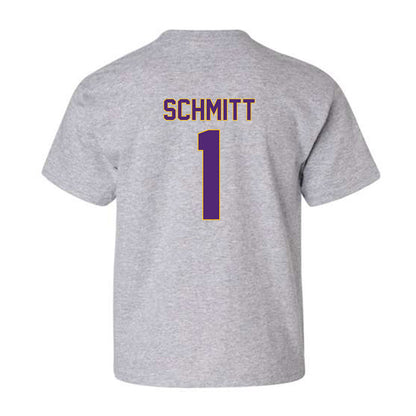 Northern Iowa - NCAA Men's Basketball : Cael Schmitt - Youth T-Shirt