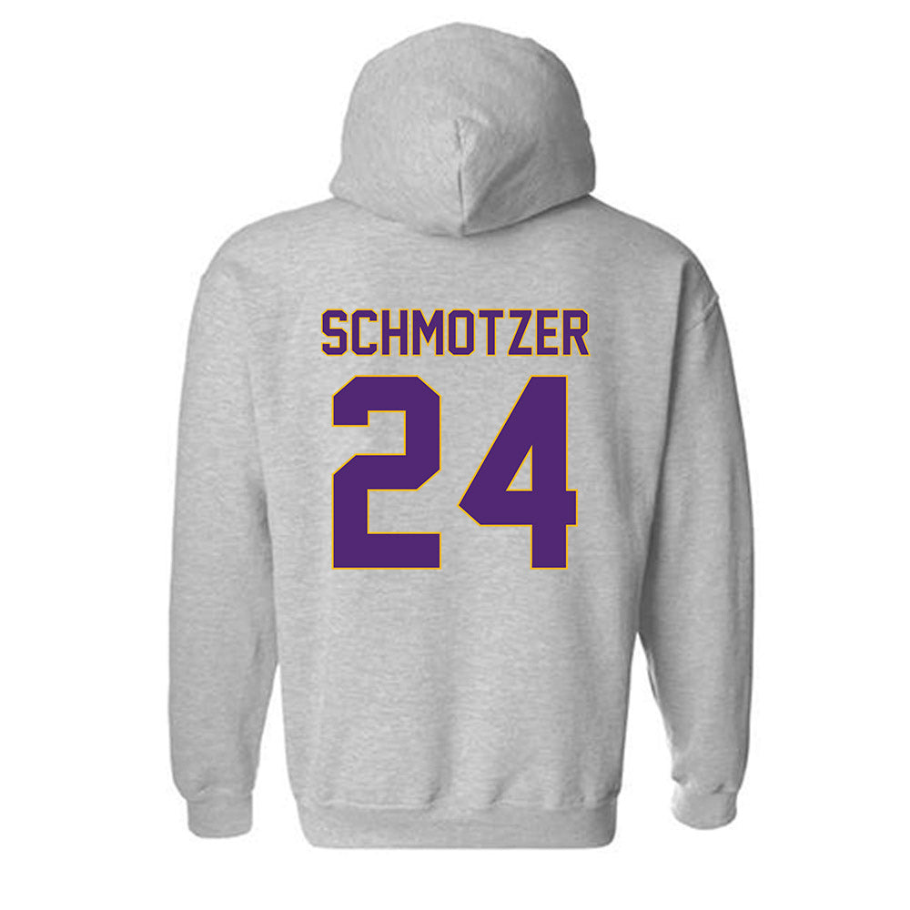 Northern Iowa - NCAA Women's Basketball : Maren Schmotzer - Fashion Shersey Hooded Sweatshirt-1