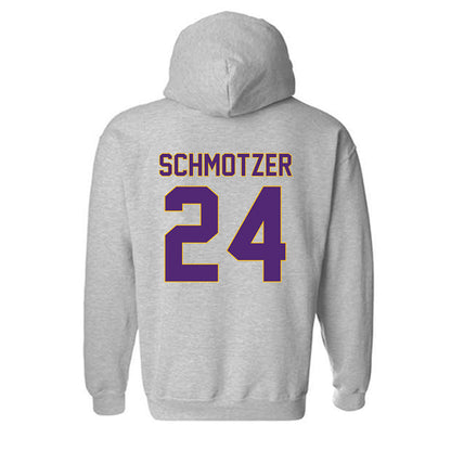 Northern Iowa - NCAA Women's Basketball : Maren Schmotzer - Fashion Shersey Hooded Sweatshirt-1