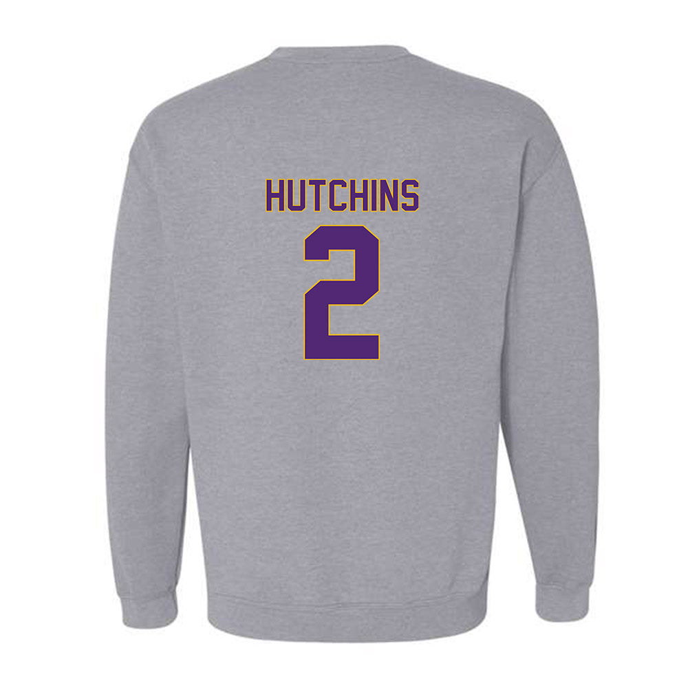 Northern Iowa - NCAA Men's Basketball : Geon Hutchins - Fashion Shersey Crewneck Sweatshirt-1