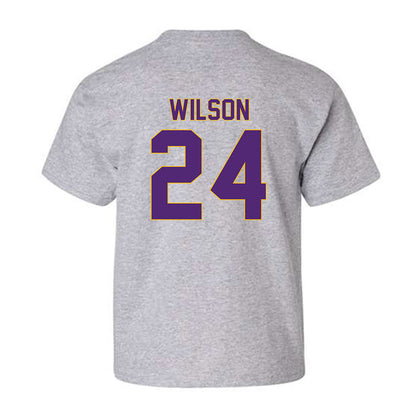 Northern Iowa - NCAA Men's Basketball : Jalen Wilson - Fashion Shersey Youth T-Shirt-1