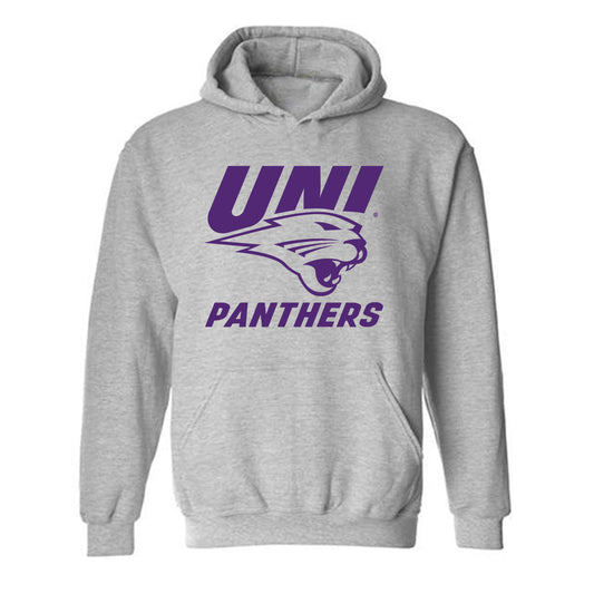 Northern Iowa - NCAA Men's Basketball : Jalen Wilson - Fashion Shersey Hooded Sweatshirt-0