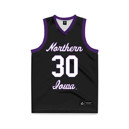 Northern Iowa - NCAA Men's Basketball : Hunter Jacobson - Basketball Jersey