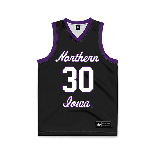 Northern Iowa - NCAA Men's Basketball : Hunter Jacobson - Basketball Jersey