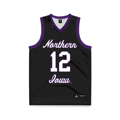 Northern Iowa - NCAA Men's Basketball : Jacob Hutson - Basketball Jersey