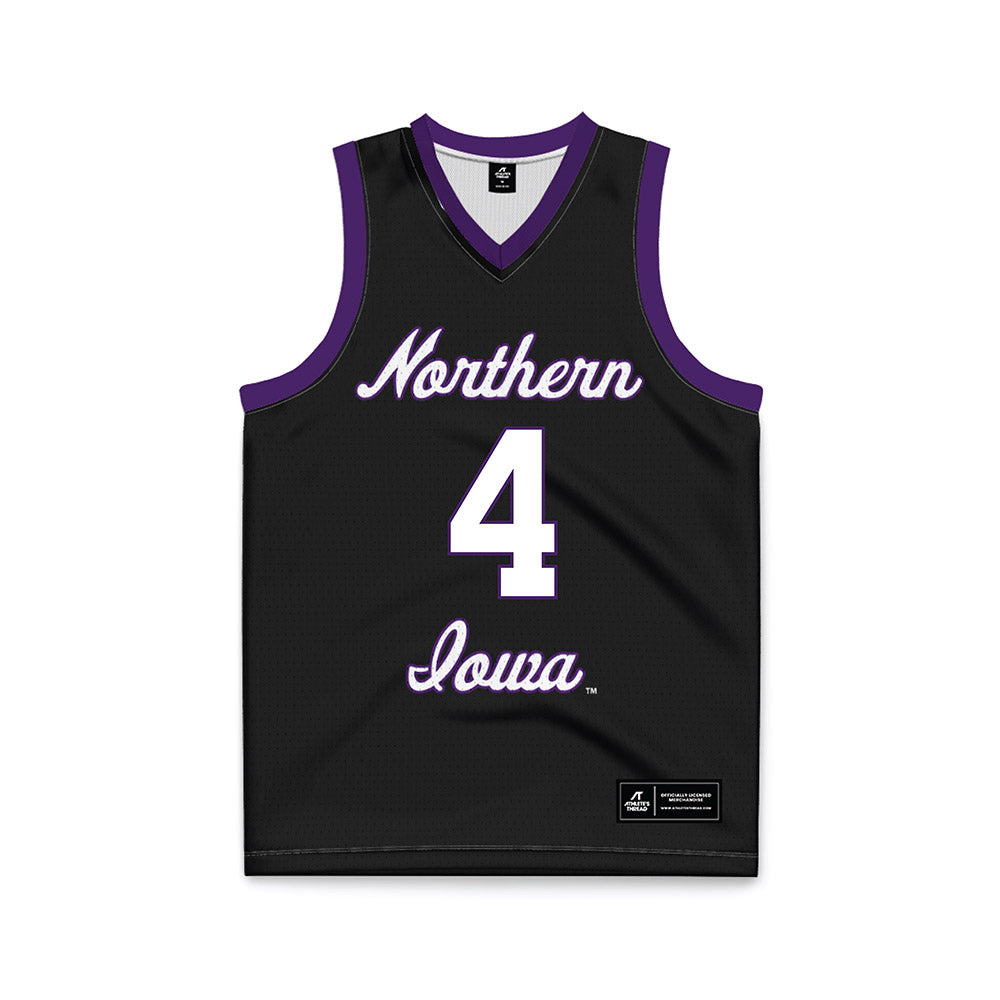 Northern Iowa - NCAA Men's Basketball : Trey Campbell - Basketball Jersey