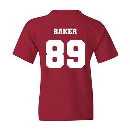 Ole Miss - NCAA Football : Mikey Baker - Replica Shersey Youth T-Shirt-1