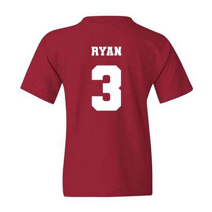 Ole Miss - NCAA Football : Sage Ryan - Replica Shersey Youth T-Shirt-1
