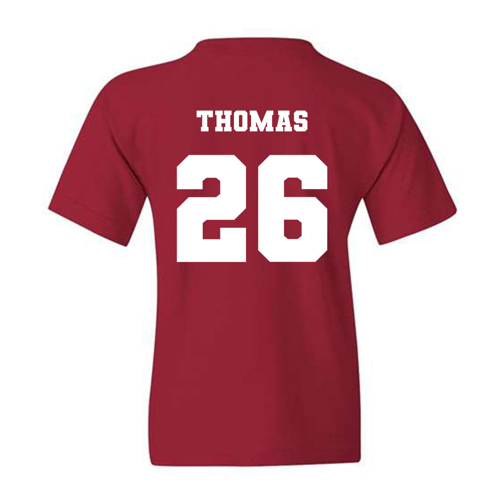 Ole Miss - NCAA Football : Domonique Thomas - Youth T-Shirt